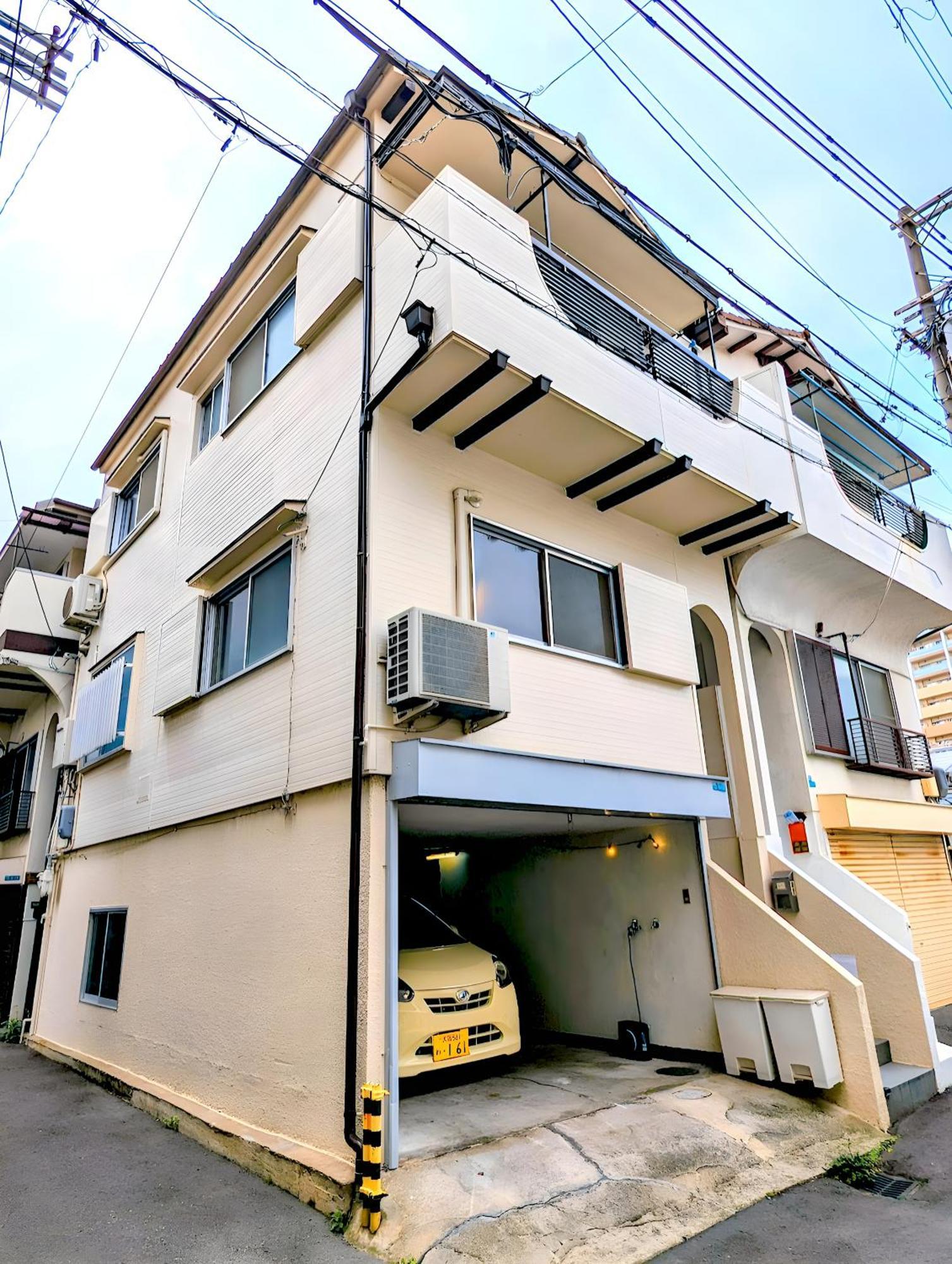 אוסקה Tsukiyume Kan - House With Parking, 10Mins To Usj, Tennoji, Namba מראה חיצוני תמונה
